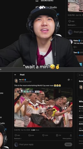 “wait a min”🤣✌️#fyp #viral #trending #fifa #german | germany world cup guy