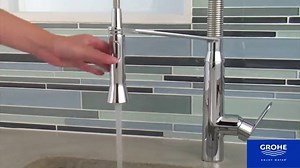 Watch Grohe 31380000 K7 Single-Lever Main Kitchen Faucet on Amazon Live