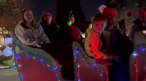 Sleigh rides on Candy Cane Lane in Clovis