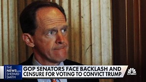 8.1K views · 148 reactions | The GOP is facing division and turmoil within its ranks after the impeachment trial. Republican senators who voted to convict former President Trump are now dealing with backlash in their home states. | CNBC | Facebook