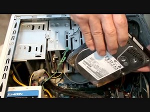 ハードディスクの取外方と取付方 編