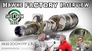 NEW Hawke Sport Optics (Scopes   Red Dots) Rifle / Crossbow FACTORY Interview - SHOT Show 2025