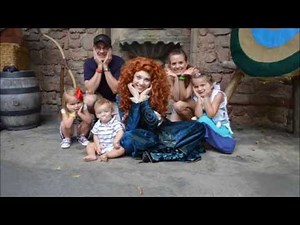Merida Meet and Greet at the Magic Kingdom at Walt Disney World
