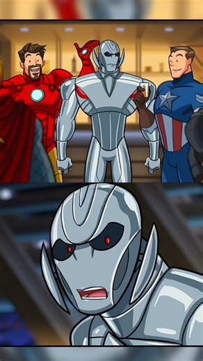 AVENGERS AGES OF ULTRON PARODY !! PART 1 😂 #shorts #cartoons
