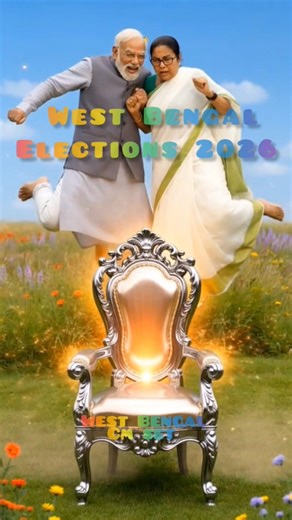 West Bengal Elections 2026 . Funny Video | Modi Vs Mamata #funny #funnyshorts #funnyvideo #shorts