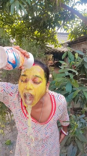 Color Water on Head | Full Papi Papi Comedy Reaction 🤯🤣