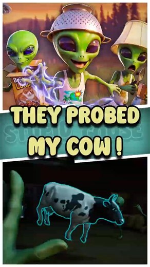 Aliens Stole My Whole A** Cow | Aliens Took My Stuff