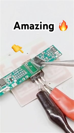 Transistor work as Heat gun #experiment