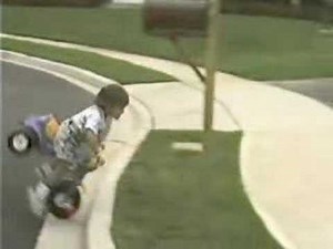 Funny Tricycle Accident Montage