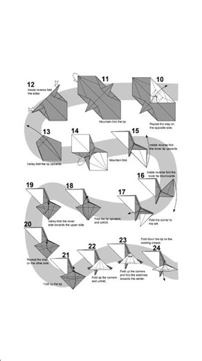🐴 How to Make a Donkey Origami | Easy Step-by-Step Diagram