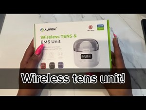 AUVON Wireless 24 Modes TENS Unit Muscle Stimulator