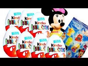 Disney Wikkeez Toys Blind Bags and Kinder Surprise Eggs | SweetsAndCandy