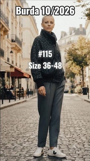Burda 10/2026 • October Issue • Jacket 115 #sewinginspiration #fashion #burdastyle