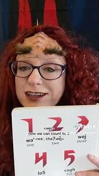 Part 7 - Baby's First Klingon Words Pronunciation Guide with the Klingon Pop Warrior