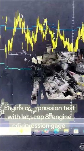 engine compression test with labscop & Engine compression gage