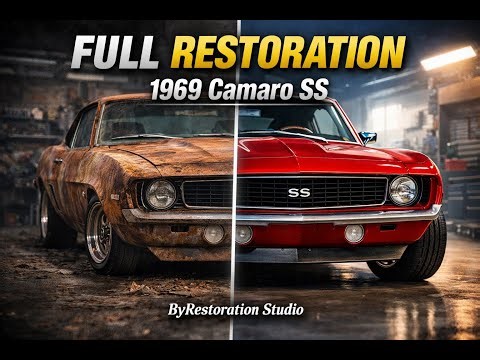 FULL Restoration of a 1969 Chevrolet Camaro SS | From Rust to Perfection