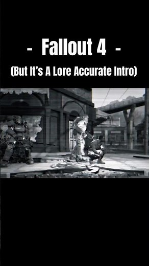 This would make the game’s intro actually interesting. #fallout #fallout4 #falloutmemes