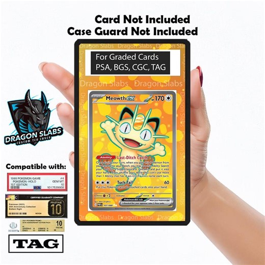 Meowth EX 107 Perfect Order PSA Bgs CGC Tag Extended Artwork Pokemon - Etsy