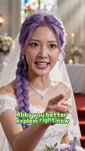 The bride had NO IDEA her groom was someone else 😱 #wedding #shorts