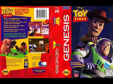 Toy Story (Sega Genesis) - Longplay