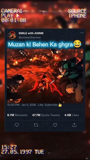Muzan ki Behen Ka ghgra 😂#demonslayer #tanjiro #hashira #fypシ