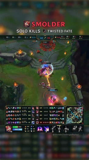 Smolder SOLO KILLS Twisted Fate | VN Master Patch 26.17 #shorts
