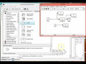 Réponse d'un système 1er Ordre sur Matlab Simulink--11 استجابة أنظمة من الدرجة الاولى على ماطلاب