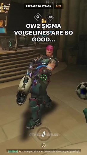 Sigma Voice Lines are so Good… (clips:Proto_VI) #overwatch #overwatch2