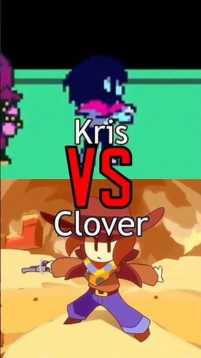 Why Kris VS. Clover ISN'T FAIR! (Deltarune Vs. Undertale Yellow)