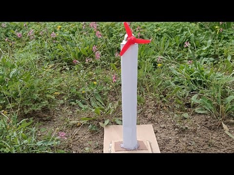 Turbina eolica con motore elettrico modellismo ⚒️ #collection #modellismo