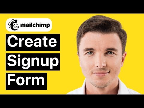 How to Create a MailChimp SignUp Form (FAST)