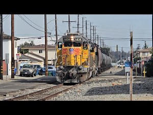 [HD] SD40-2 Leader! Union Pacific LOW20 El Segundo Local Chase from LA to El Segundo