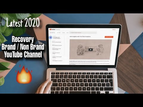 How to Recover Branded /Non Branded YouTube Channel | Explanation