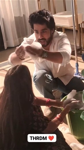 Tu Hi Re Dil Mien Serial Actress Sanjay n Vrinda (BTS)❤️