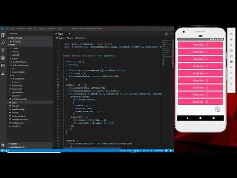 React Native dynamically Add View Component on Button Click with Animation