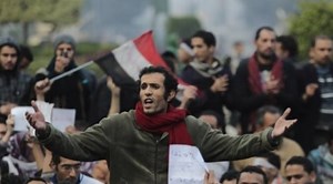 Protesters defied curfew