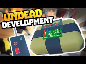 UNLOCKING C4 & CHAINSAWING ZOMBIES - Undead Development Gameplay - VR HTC Vive Gameplay