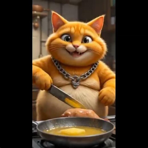 kitten 🐕 attack on 🦆 ducky for lunch