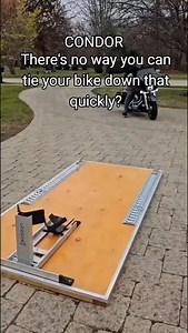 CONDOR. Every Bike, Every Garage, Every Trailer! #condorproducts #motorcycle #motorcycletransport #manufacturing #MadeinUSA #fypシ #fypviralシ #fypシ゚viralシ | CONDOR Products