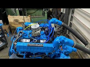 1978 Chrysler 360 Marine Engine Overhaul Port Side