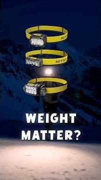 Running Headlamp Weight vs Brightness: What Matters More?