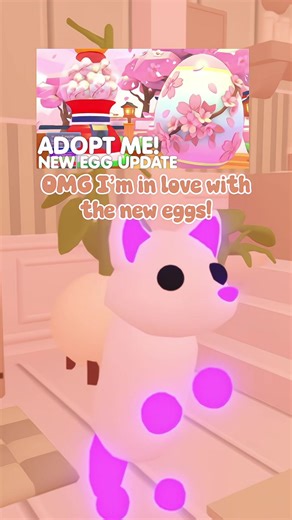 NEW ADOPT ME EGGS?! 🌸|| taggies :: #adoptmeroblox #adoptmenewegg #fyp #adoptmepets #adoptmeleaks