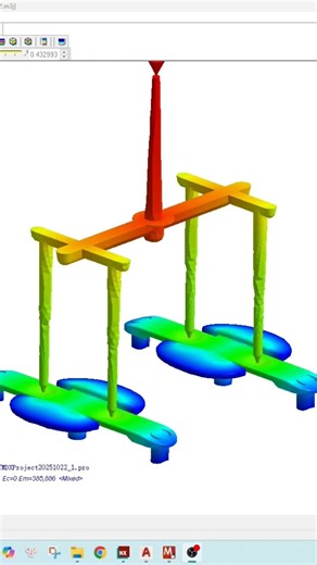Plastic flow simulation by moldex 3d#saigon_molding #injectionmolding #trending #youtubeshorts
