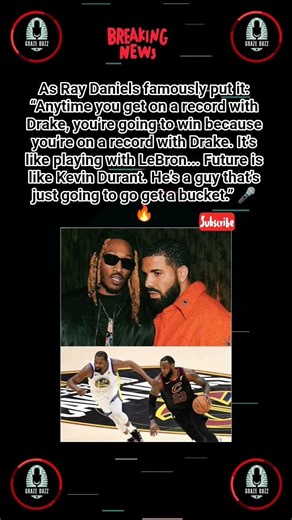 Drake vs Future: LeBron vs KD 🏀🔥#Shorts #Rap #HipHop #Viral #TrendingNow 🚀✨