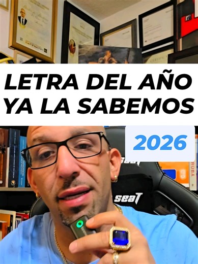 LETRA DEL AÑO 2026 YA LA SABEMOS. MI CANAL DE YOUTUBE