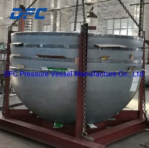 [Hot Item] Carbon Steel Elliptical Flanged Dished Steel Gas Tank Head for Tank