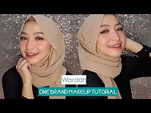 WARDAH ONE BRAND MAKEUP TUTORIAL | NATURAL MAKEUP | EDISI LEBARAN