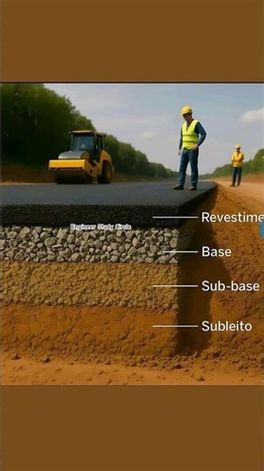 Road Pavement Layers Explained | Wearing Course, Base, Sub-base & SubgradeFlexible #rrbje #exam