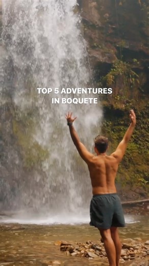 The landscapes of Panamá are where adventure lives, and the mountains of Boquete are no different! 😍⛰️ Known for its hiking trails, waterfalls, rock climbing, ziplining, river rafting, and wildlife encounters 🧗 Have you been lucky enough to visit Boquete? Tag a friend who would love this adventure! ✨ - En los paisajes de Panamá se vive la aventura, y las montañas de Boquete no son una excepción 😍⛰️ Muy conocido por sus senderos con cascadas y deportes como senderismo, escalada en roca, tirole