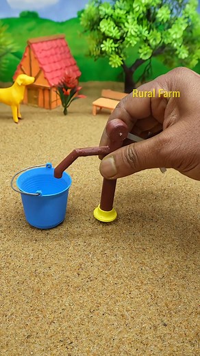 Mini water pump project mini tractor science project #handpump #waterpump #miniature #diy #diyprojects #satisfying #satisfyingvideo #reelschallenge #reelsfacebook #reelsviralシfb #facebookreelsviral #5minutecrafts #reelsfacebook #reelsviralシfb #facebookreel #videoviralシ #tinyhouse #cowshed #Philippines #mexico #indonesia #morocco | Mini Rural Project